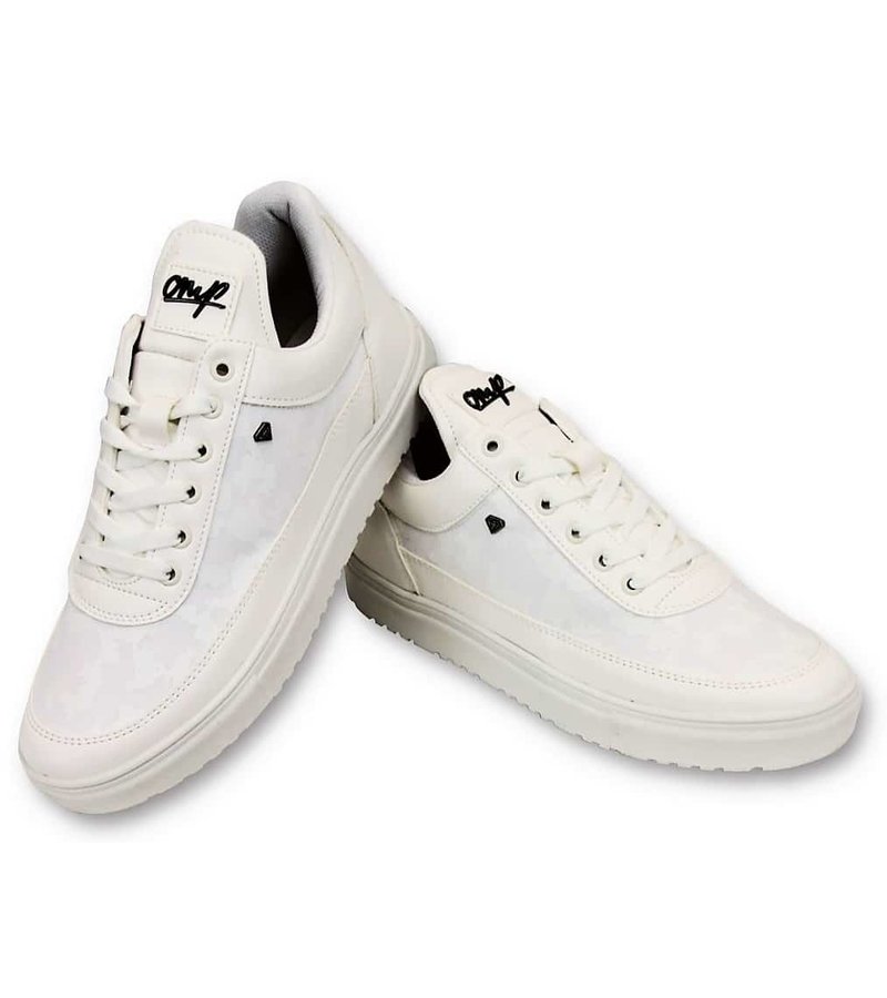 Zapatos para hombre - Caso Ejército Blanco completa - CMS11 - White