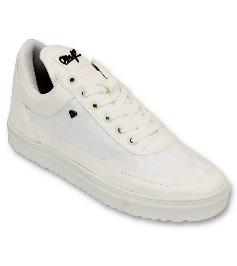 Zapatos para hombre - Caso Ejército Blanco completa - CMS11 - White