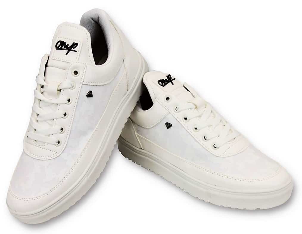 Zapatos para hombre - Caso Ejército Blanco completa - CMS11 - White