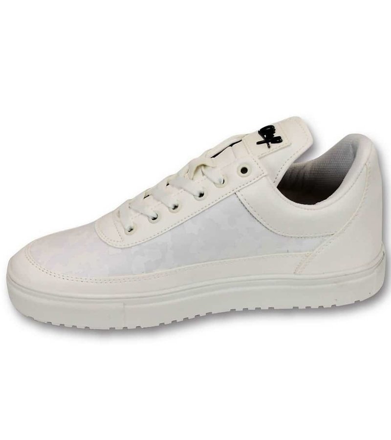 Zapatos para hombre - Caso Ejército Blanco completa - CMS11 - White