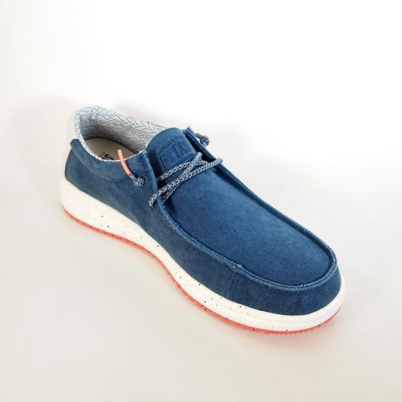 Zapatos Pitas Nias Azul Navy