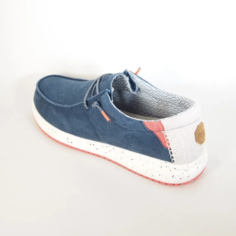 Zapatos Pitas Nias Azul Navy