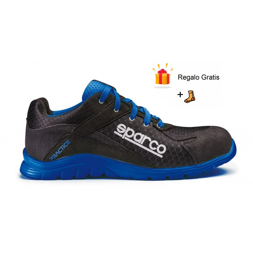 Zapatos Sparco Practice NELSON S1P SRC  + Calcetines de regalo