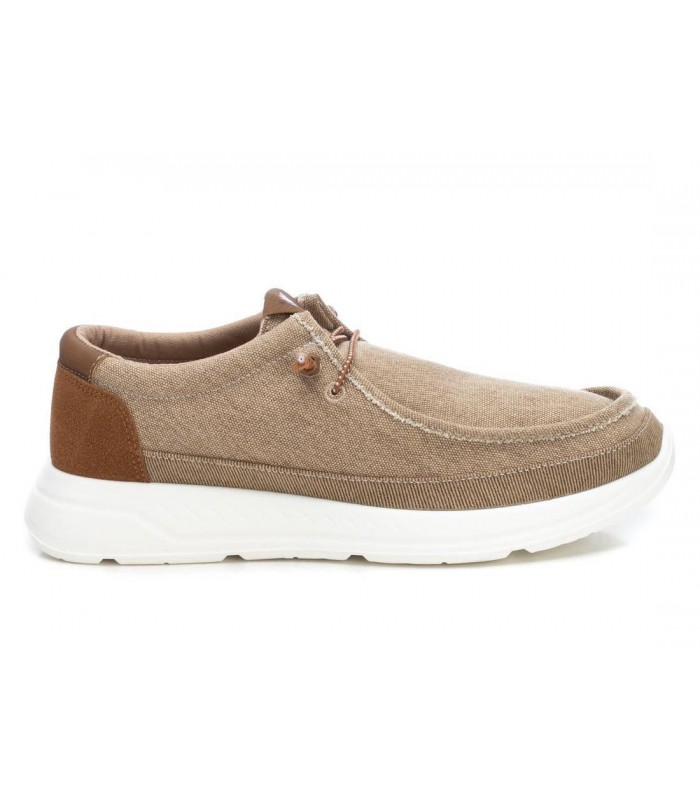 Zapatos taupe de cordones para hombre